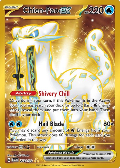 Chien-Pao ex #274 Paldea Evolved