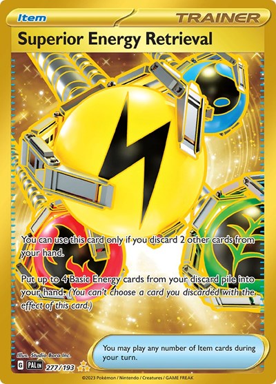 Superior Energy Retrieval #277 Paldea Evolved