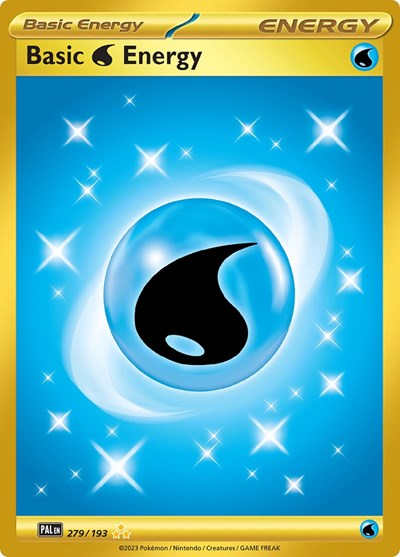 Basic Water Energy #279 Paldea Evolved