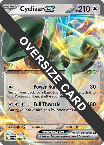 Cyclizar ex #18 Jumbo Cards