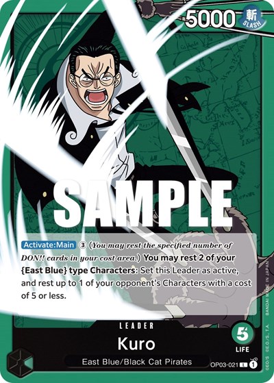 Kuro #OP03-021 Pillars of Strength