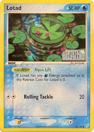 Lotad #55 Crystal Guardians