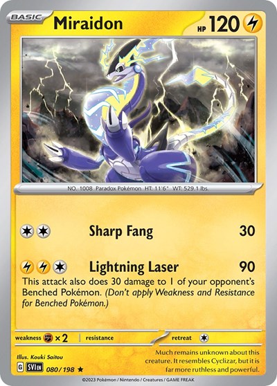 Miraidon #80 PSA 10