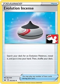 Evolution Incense #163 Prize Pack Series Cards