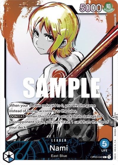 Nami (Alternate Art) #OP03-040 Pillars of Strength