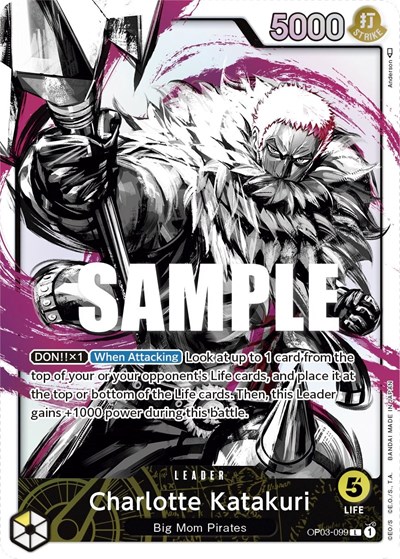 Charlotte Katakuri (Alternate Art) #OP03-099 Pillars of Strength