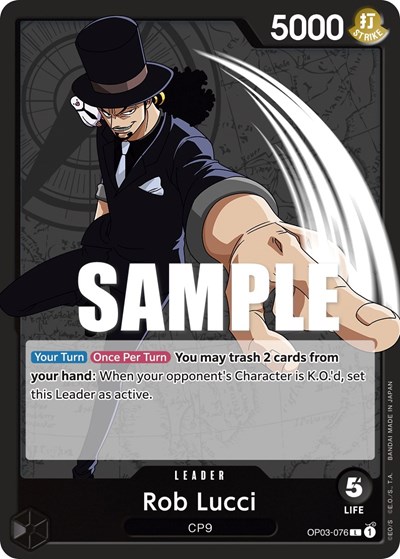Rob Lucci #OP03-076 Pillars of Strength