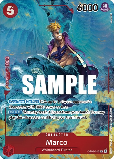 Marco (Alternate Art) #OP03-013 Pillars of Strength