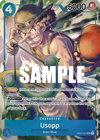 Usopp (Alternate Art) #OP03-041 Pillars of Strength