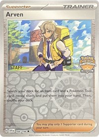 Arven (Regional Championships) [Staff] #166 League & Championship Cards