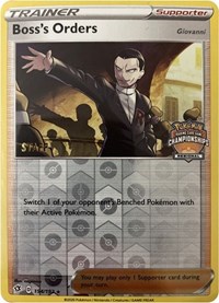 Boss's Orders (Regional Championships) [Staff] #154 League & Championship Cards