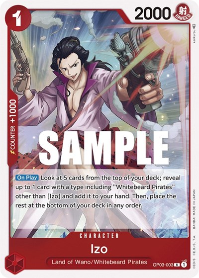 Izo #OP03-003 Pillars of Strength