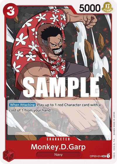 Monkey.D.Garp #OP03-014 Pillars of Strength