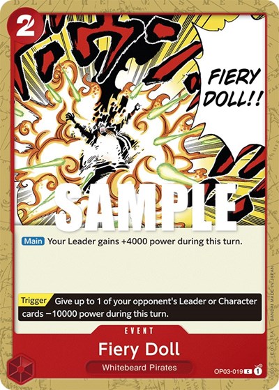 Fiery Doll #OP03-019 Pillars of Strength