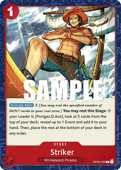 Striker #OP03-020 Pillars of Strength