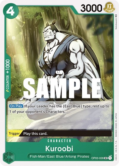 Kuroobi #OP03-026 Pillars of Strength