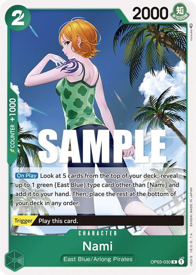 Nami #OP03-030 Pillars of Strength