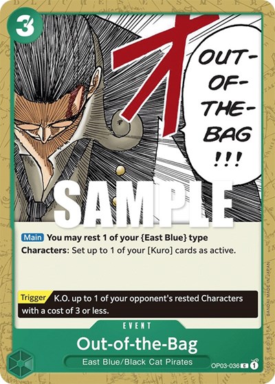 Out-of-the-Bag #OP03-036 Pillars of Strength