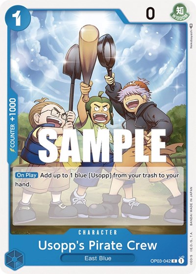 Usopp's Pirate Crew #OP03-042 Pillars of Strength