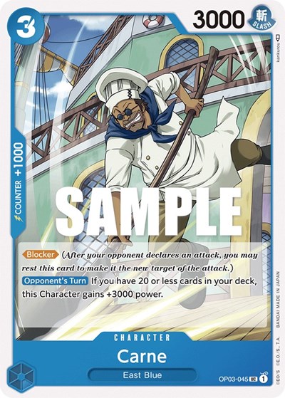 Carne #OP03-045 Pillars of Strength