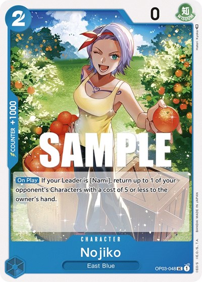 Nojiko #OP03-048 Pillars of Strength