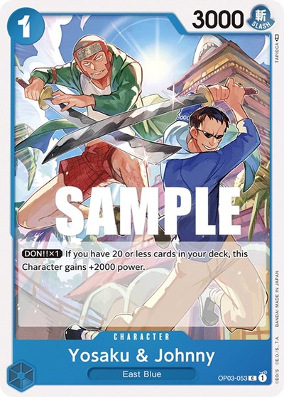 Yosaku & Johnny #OP03-053 Pillars of Strength