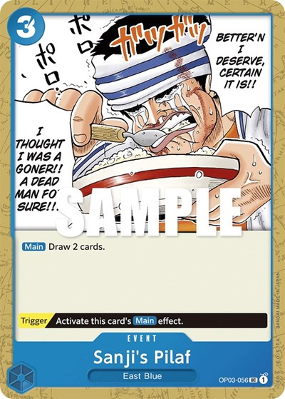 Sanji's Pilaf #OP03-056 Pillars of Strength