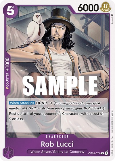 Rob Lucci #OP03-071 Pillars of Strength