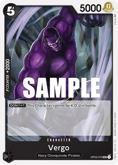 Vergo #OP03-079 Pillars of Strength