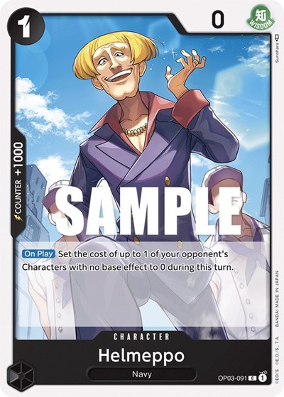 Helmeppo #OP03-091 Pillars of Strength