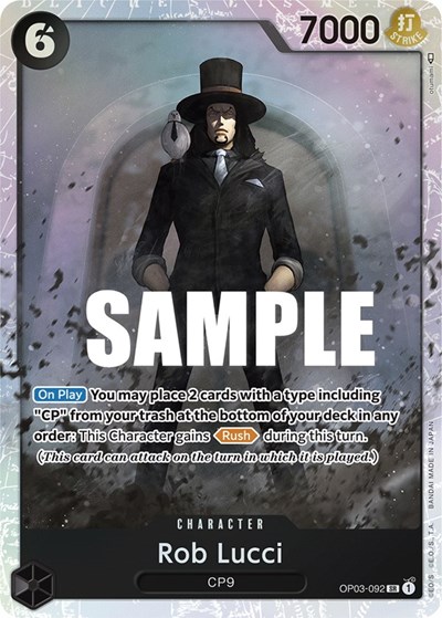 Rob Lucci #OP03-092 Pillars of Strength