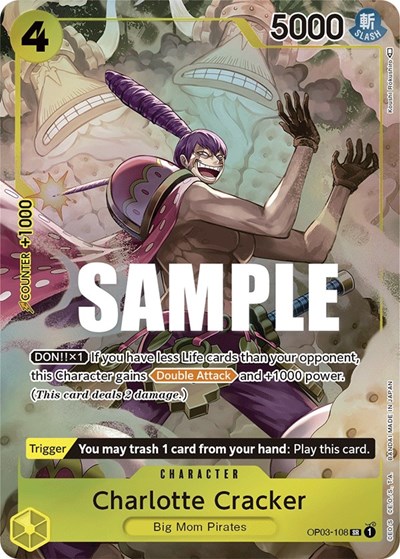 Charlotte Cracker (Alternate Art) #OP03-108 Pillars of Strength