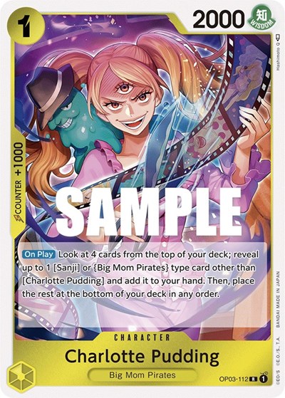 Charlotte Pudding #OP03-112 Pillars of Strength