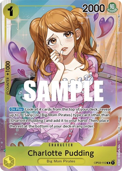 Charlotte Pudding (Alternate Art) #OP03-112 Pillars of Strength