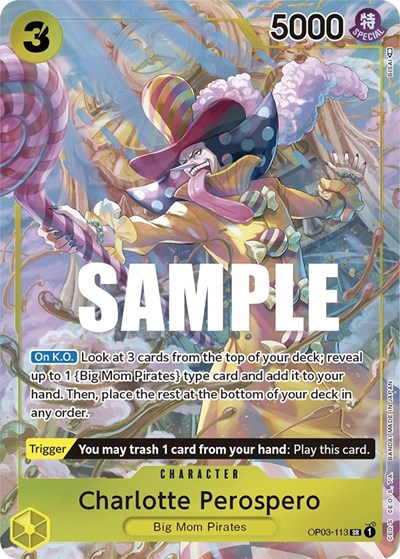 Charlotte Perospero (Alternate Art) #OP03-113 Pillars of Strength