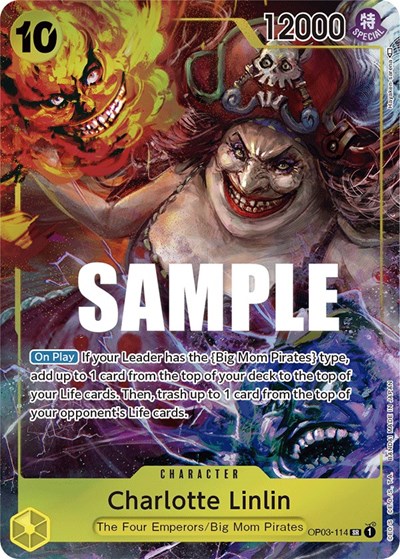 Charlotte Linlin (Alternate Art) #OP03-114 Pillars of Strength