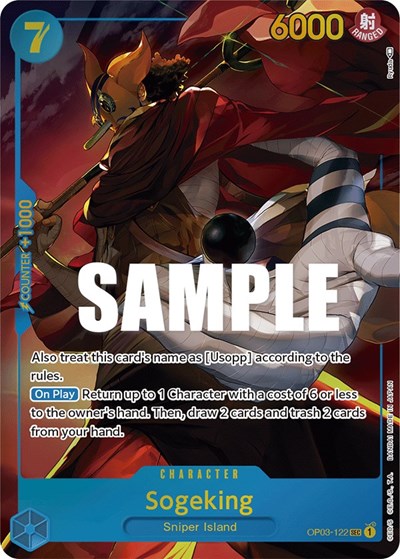 Sogeking (Alternate Art) #OP03-122 Pillars of Strength