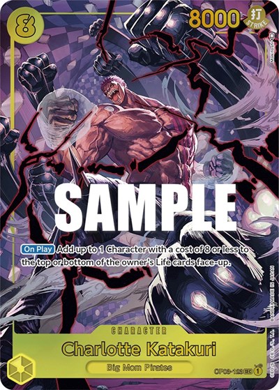 Charlotte Katakuri (Alternate Art) #OP03-123 Pillars of Strength