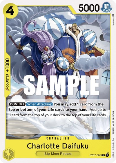 Charlotte Daifuku #ST07-005 Starter Deck 7: Big Mom Pirates