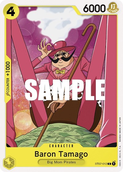 Baron Tamago #ST07-012 Starter Deck 7: Big Mom Pirates