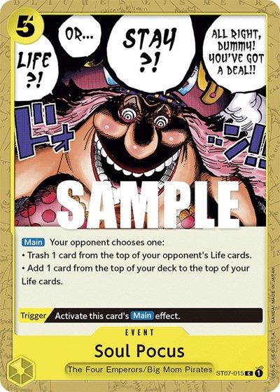 Soul Pocus #ST07-015 Starter Deck 7: Big Mom Pirates