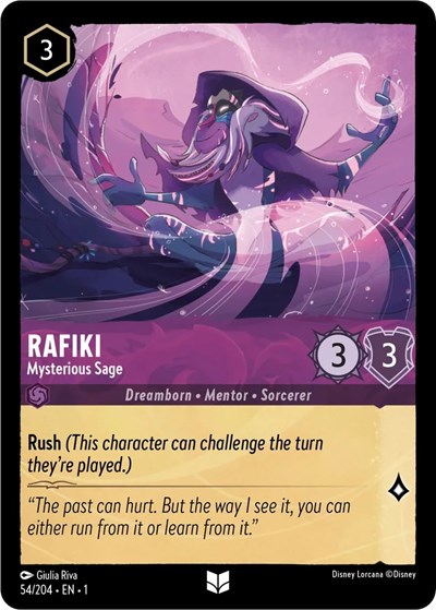 Rafiki - Mysterious Sage #54 The First Chapter