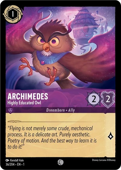 Archimedes - Highly Educated Owl #36 The First Chapter