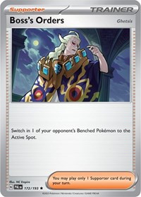 Boss's Orders #172 Deck Exclusives