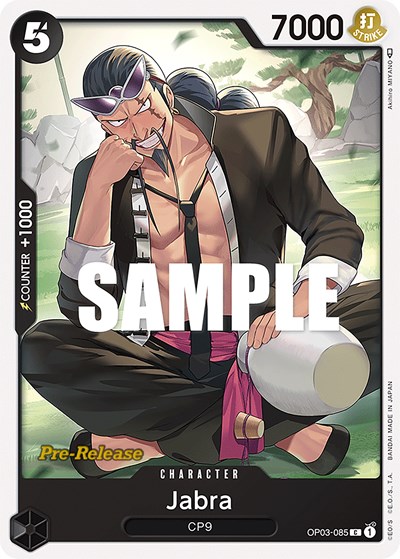Jabra #OP03-085 Pillars of Strength Pre-Release Cards