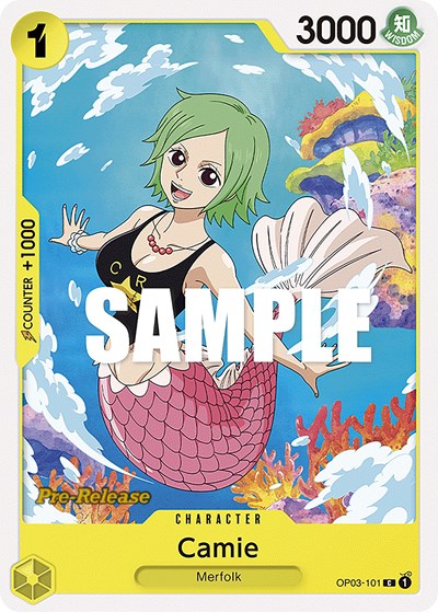 Camie #OP03-101 Pillars of Strength Pre-Release Cards
