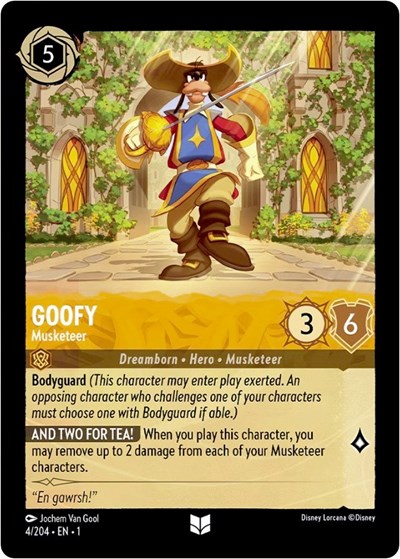 Goofy - Musketeer #4 The First Chapter