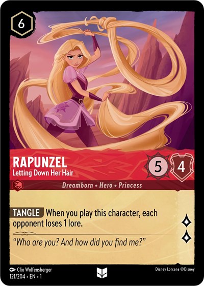 Rapunzel - Letting Down Her Hair #121 The First Chapter