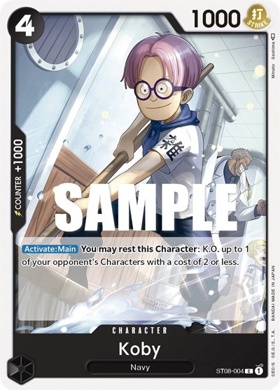 Koby #ST08-004 Starter Deck 8: Monkey.D.Luffy