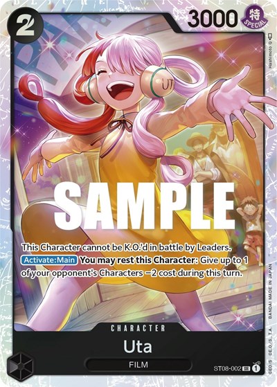 Uta #ST08-002 Starter Deck 8: Monkey.D.Luffy